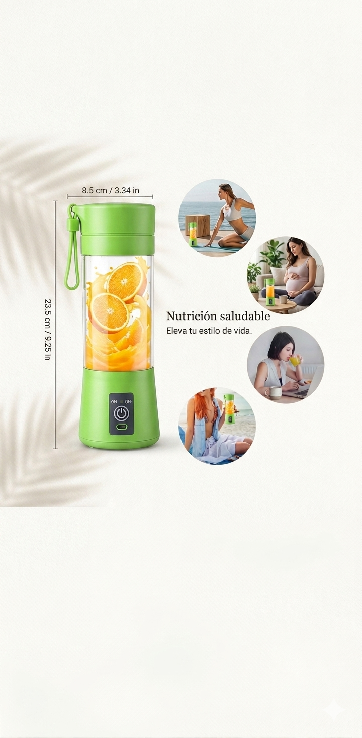 Batidora portátil USB Premium