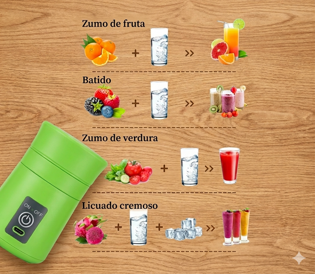 Batidora portátil USB Premium
